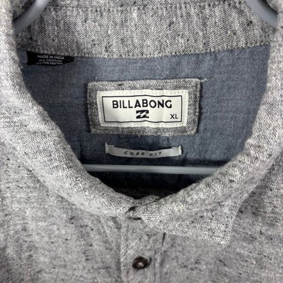 Billabong Men's Grey XLarge Shirt - Picture 4 of 5